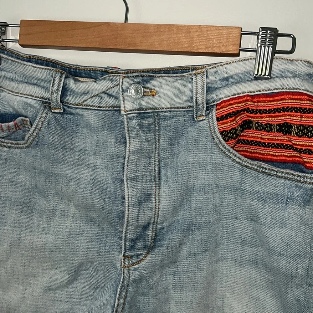 Anthropologie Mid-Rise Jean Shorts - Picture 2 of 3